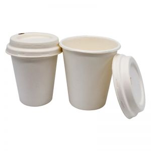 Distributeur de couvercle de boisson 500ml 100% papier biodégradable couvercle tasse de café jetable
