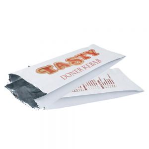 Kebab Bags Foil Lined Paper Small Food aluminum hot dog french fried bag exporter