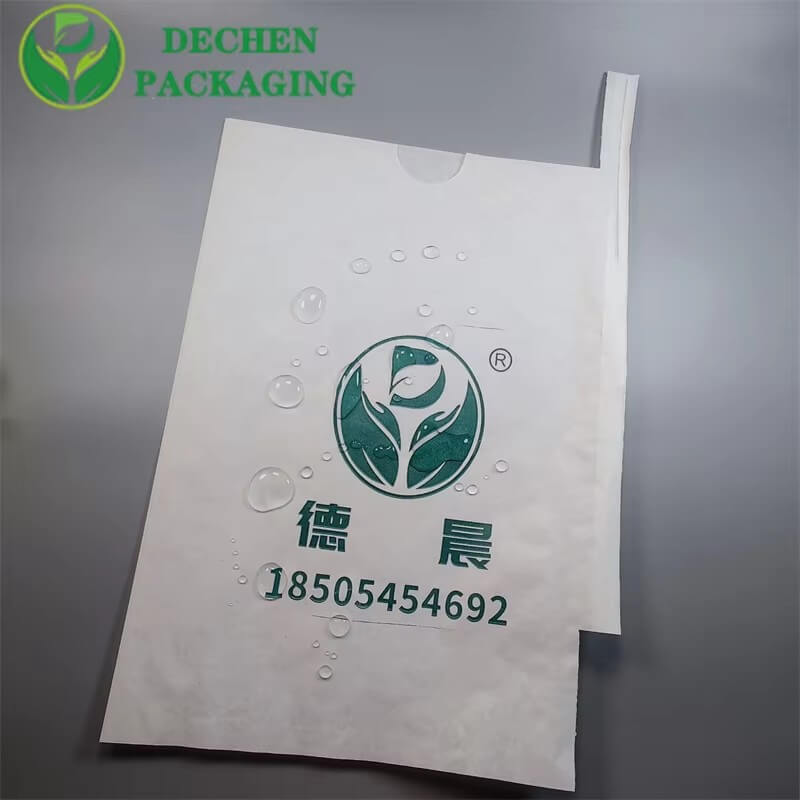 La cire met en sac le sac de papier imperméable de protection de couverture de fruits pour la croissance de mangue