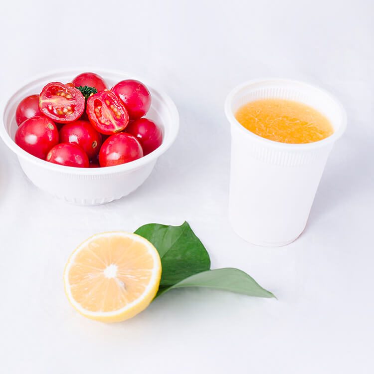 fécule de maïs biodégradable vaisselle jetable vaisselle assiettes