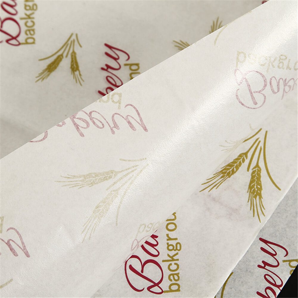 papier d’emballage transparent impression alimentaire sandwich personnalisé