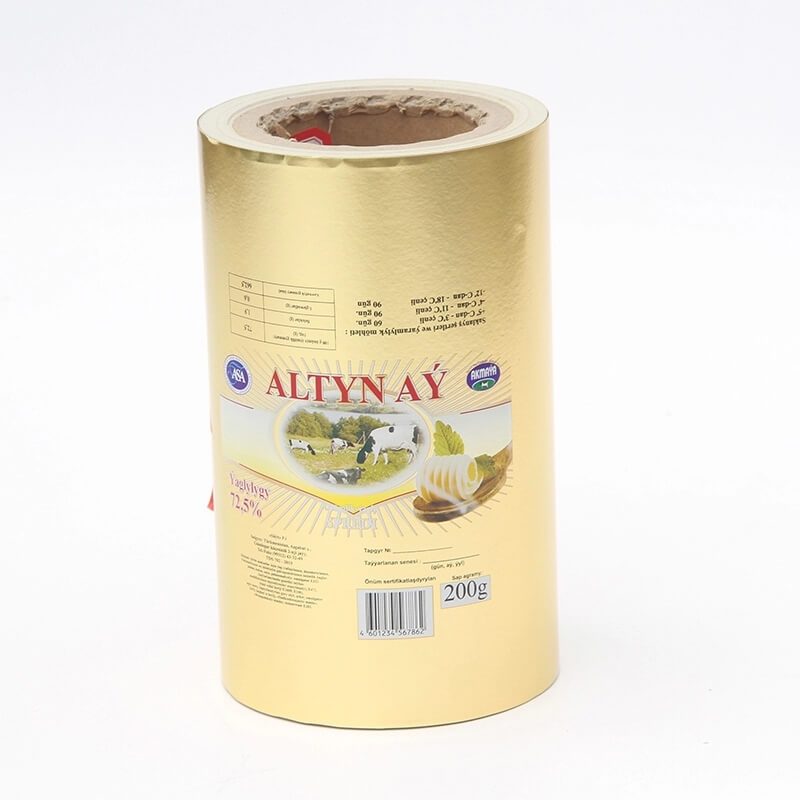 Papier d'aluminium en aluminium de catégorie comestible de couleur de papier pour le tube crème
