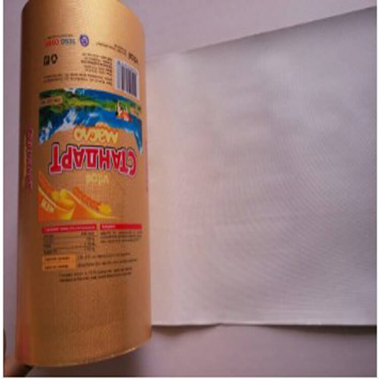 Feuille d’aluminium pour manchon d’emballage en papier de crème glacée