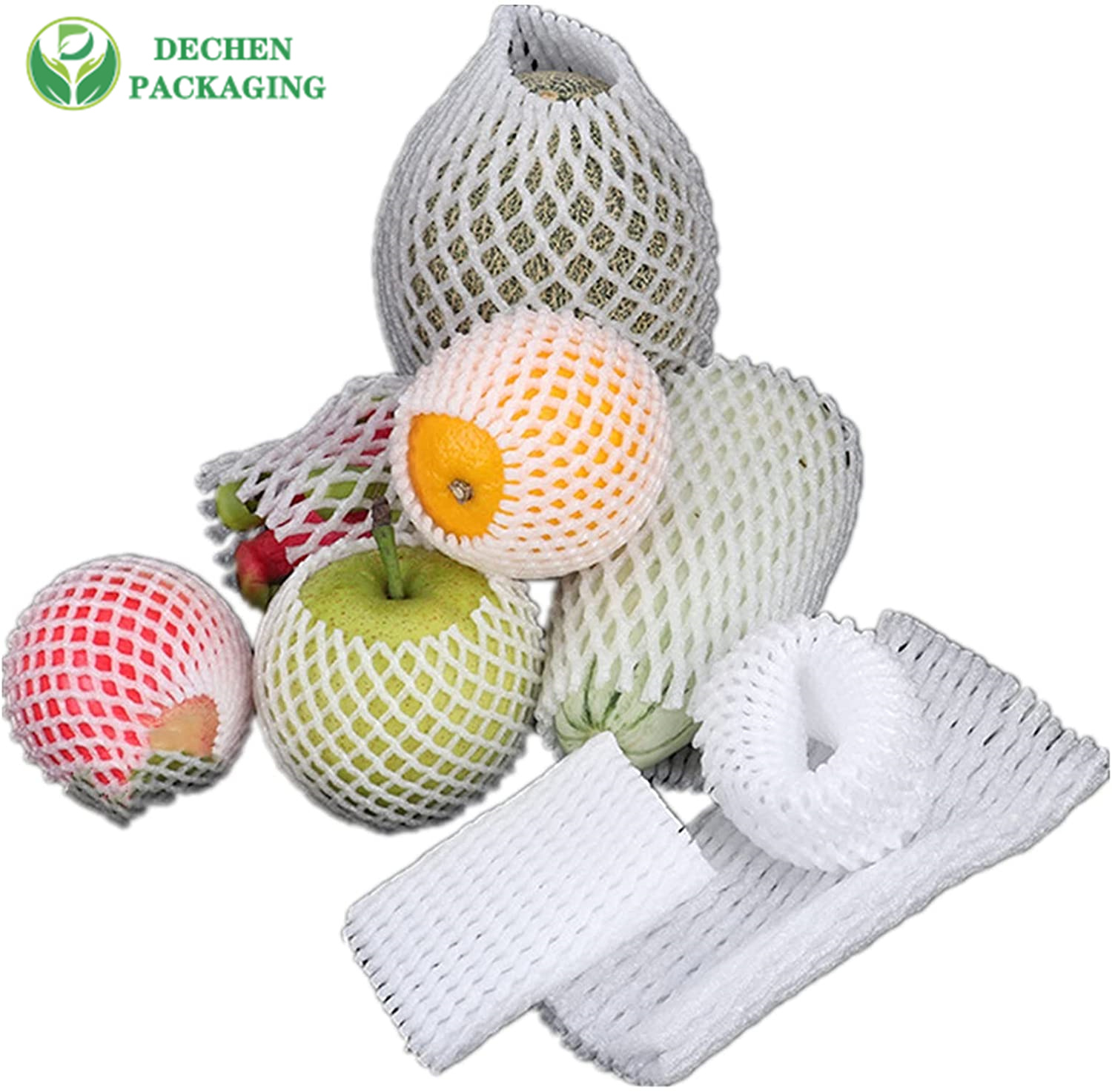 Filet de protection gonflable pour fruits et bouteilles