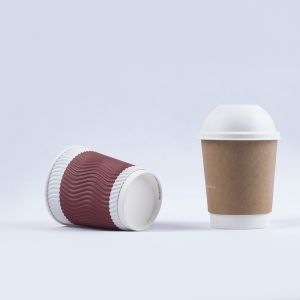 Couvercle de tasse de café biodégradable en bagasse de canne à sucre pour couvercle de tasse compostable