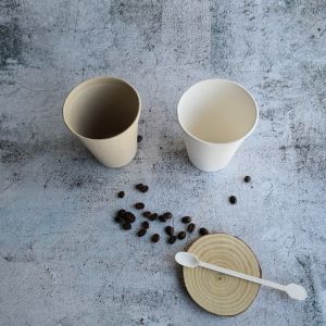 Couvercle jetable papier kraft couvercle de tasse à café moderne