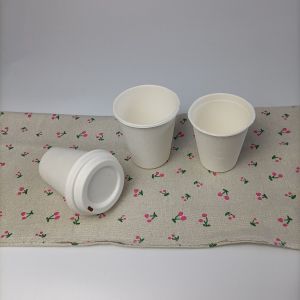 Couvercle de gobelet à sucre Couvercle de gobelet à café jetable en papier avec marque