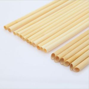 Paille de fibre de bambou à boisson de blé de roseau