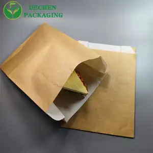 Sacs à sandwich en papier ciré marron