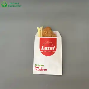 Sac de cuisson en papier sac de vêtements en fibre de verre sac en papier ciré transparent de haute qualité en fibre de verre