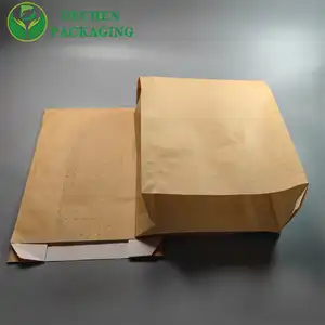 Sac de collation stratifié sac en papier alimentaire sac en papier kraft transport de nourriture inclus